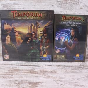 Temporum Board Game & Alternate Realities Expansion New Sealed Rio Grande Games